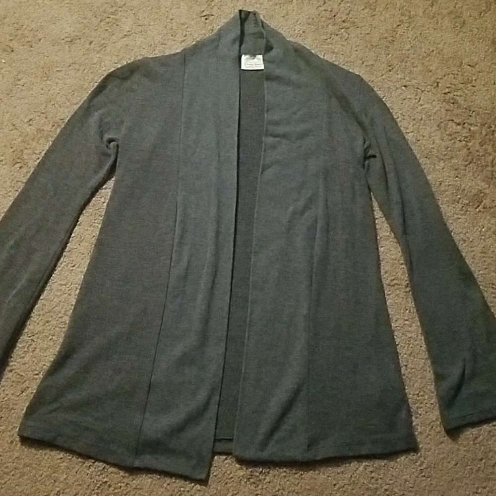Gray Cardigan